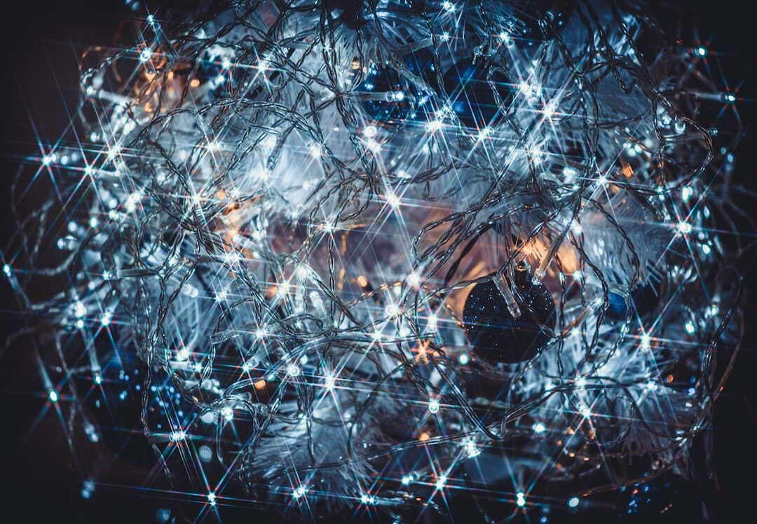 Digital globe with glowing network connection lines representing global technology innovation